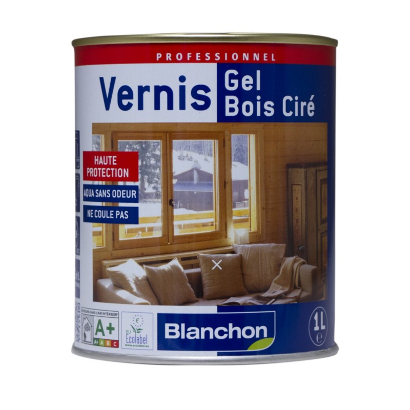 Vernis Gel bois Ciré - Blanchon
