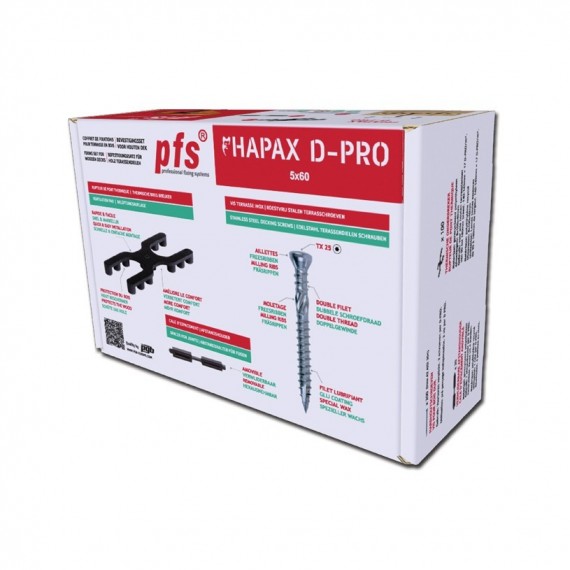 HAPAX D-PRO Système de fixation
