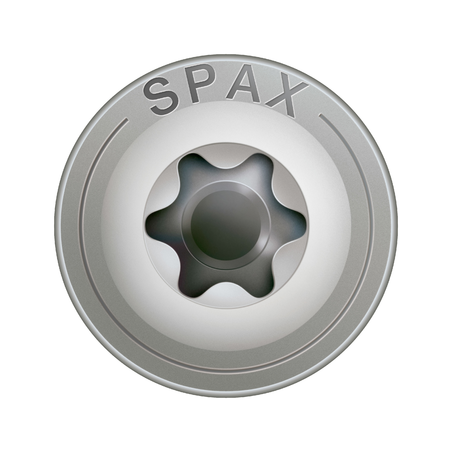 Vis à bois Tête Disque Inox A2 - SPAX