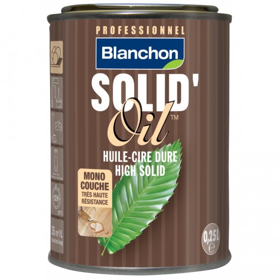 Huile-Cire dure Solid'Oil™ - BLANCHON