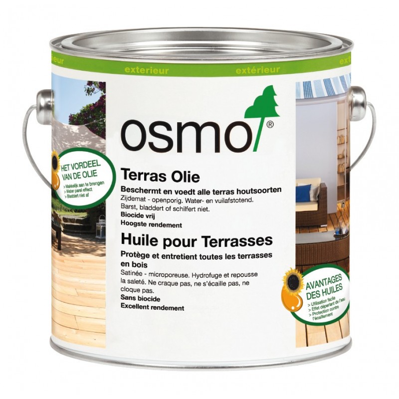 Huile pour terrasses bois - OSMO