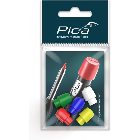 Crayon de charpentier Pica BIG Dry Longlife Construction, graphite, 5 mm,  mécanisme à pression, rechargeable, avec fourreau acheter à prix avantageux